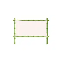 Bamboo screen