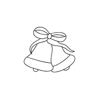 Bell | Coloring Book Objects Names in English