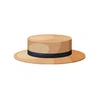 Boater | Hat Styles Names for Kids in English