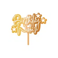 Cake Topper | Birthday Party Items Names in English