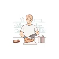 Cleaning shoes | Good Habits Names in English