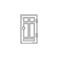 Door | Coloring Book Objects Names in English