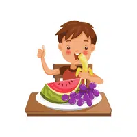 Eating fruits | Good Habits Names in English
