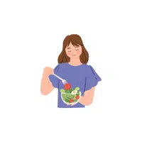Eating vegetables | Good Habits Names in English