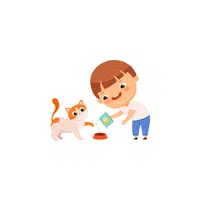Feeding animals | Good Habits Names in English