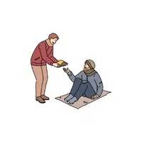 Helping the poor | Good Habits Names in English
