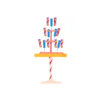 Lollipop Stand | Birthday Party Items Names in English