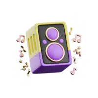 Music Speaker | Birthday Party Items Names in English