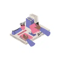 Organizing desk