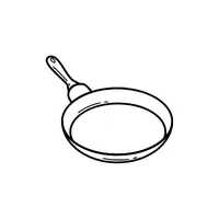 Pan | Coloring Book Objects Names in English