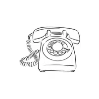 Phone | Coloring Book Objects Names in English