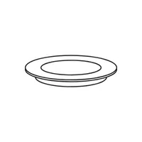 Plate | Coloring Book Objects Names in English