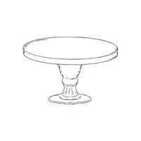 Table | Coloring Book Objects Names in English