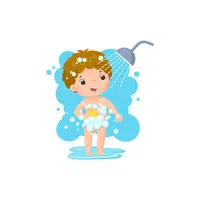 Taking a bath | Good Habits Names in English