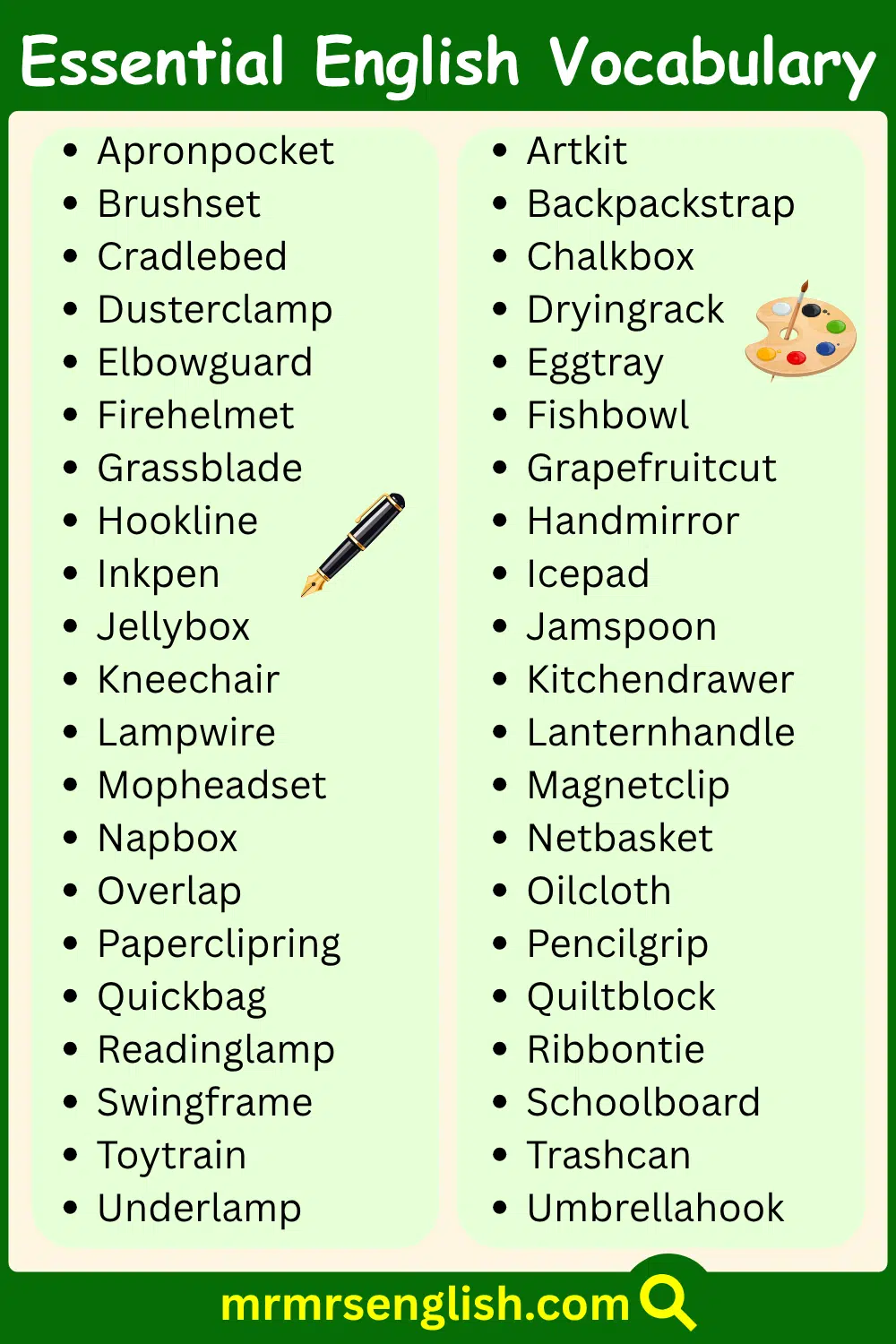 Best English Vocabulary Words for Kids