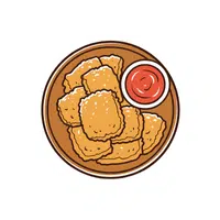 Chicken Nuggets | Types of Snacks Names in English