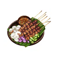 Chicken Satay | Street food Items Names in English