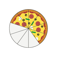 Fraction Pizza Game