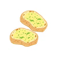 Garlic Bread | Dinner Foods Names in English