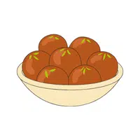 Gulab Jamun | Street food Items Names in English