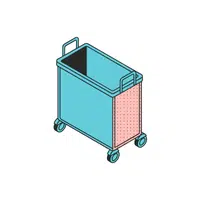 Laundry cart | Laundry Tools and Items in English
