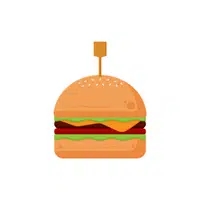 Mini Burger | Types of Snacks Names in English