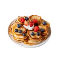 Mini Pancakes | Types of Snacks Names in English