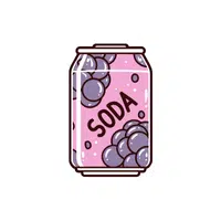 Sparkling grape drink