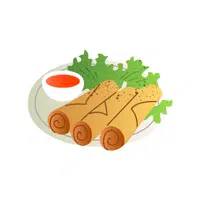 Spring Rolls | Types of Snacks Names in English