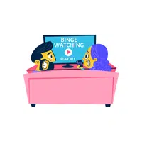 Binge-watching shows | Bad Habits Names in English