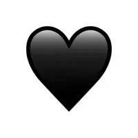 Black Heart | Snapchat Emojis Names in English