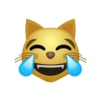 Cat with Tears of Joy