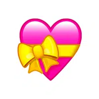 Heart Ribbon | Snapchat Emojis Names in English