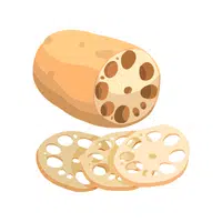 Lotus root | Winter Vegetables Names in English