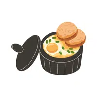 Oeufs cocotte | French Foods Names in English