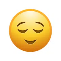 Relieved | Emojis Names in English