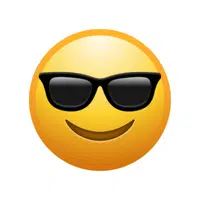 Smiling with Sunglasses