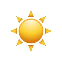 Sun | iPhone Emojis Names in English