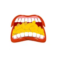 Talking with mouth full