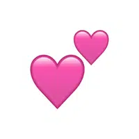 Two Hearts | Snapchat Emojis Names in English