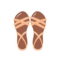 Strappy Sandals | Types of Shoes Names for Women in English