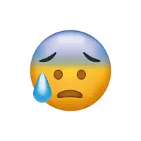 Anxious | Android Emojis Names with Meanings In English