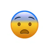Fearful | Android Emojis Names with Meanings In English