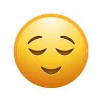 Relieved | Android Emojis Names with Meanings In English