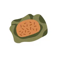 Sticky Rice in Lotus Leaf