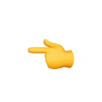 Backhand Index Pointing Left