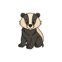 Badger | Forest Animals Names in English