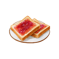 Jam Toast | Breakfast Food Names in English