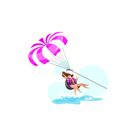 Parasailing | Water Sports Names in English