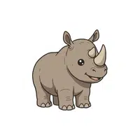 Rhinoceros | Forest Animals Names in English